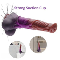 9.6in Horse Cock Fantasy Monster Big Dildo For Stimulation Expansion