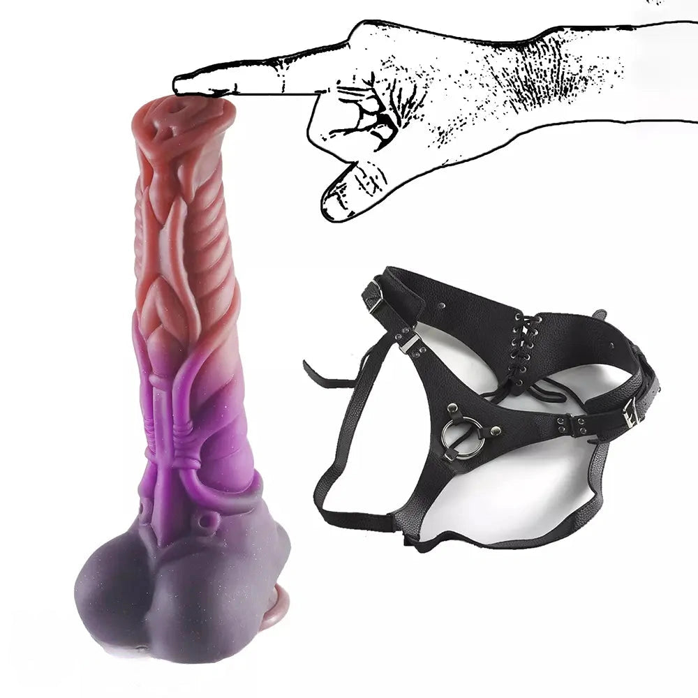9.6in Horse Cock Fantasy Monster Big Dildo For Stimulation Expansion
