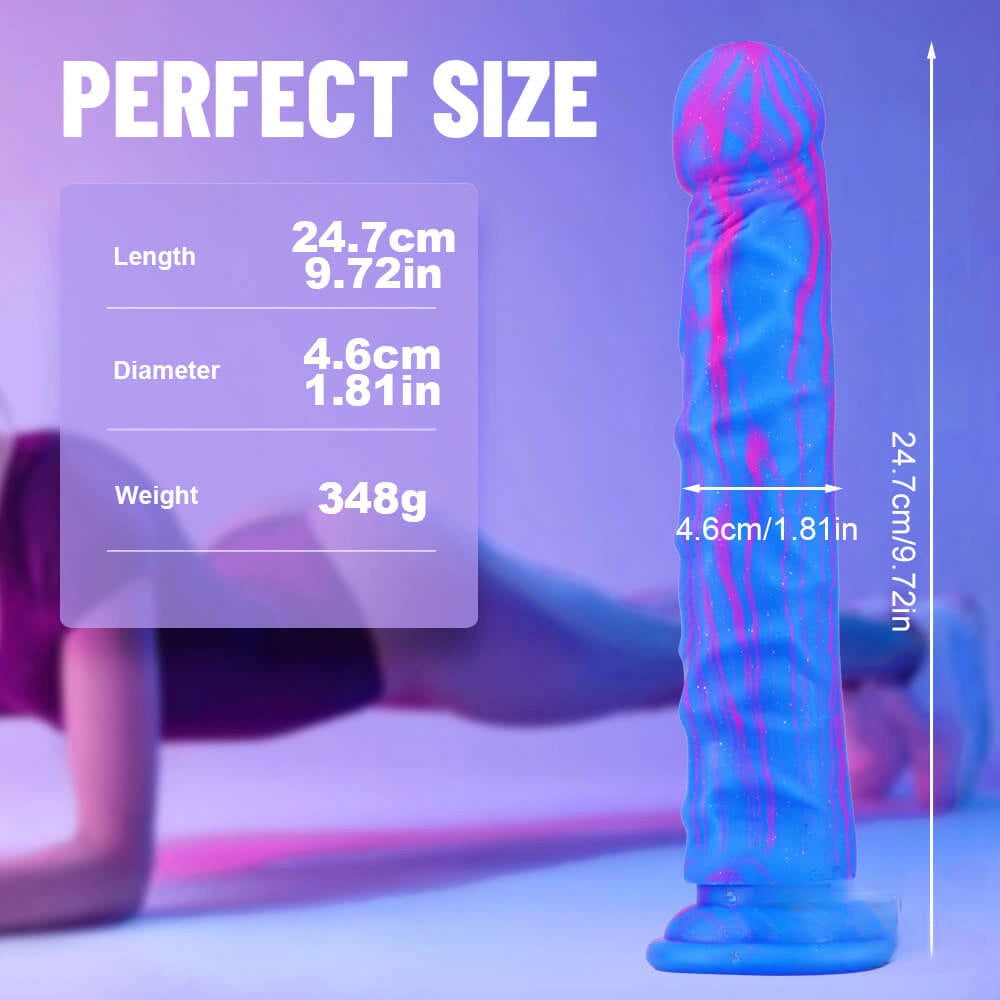 9.72in Long Big Dildo For Anus Vagina Orgasm Butt Plug Sex Toy