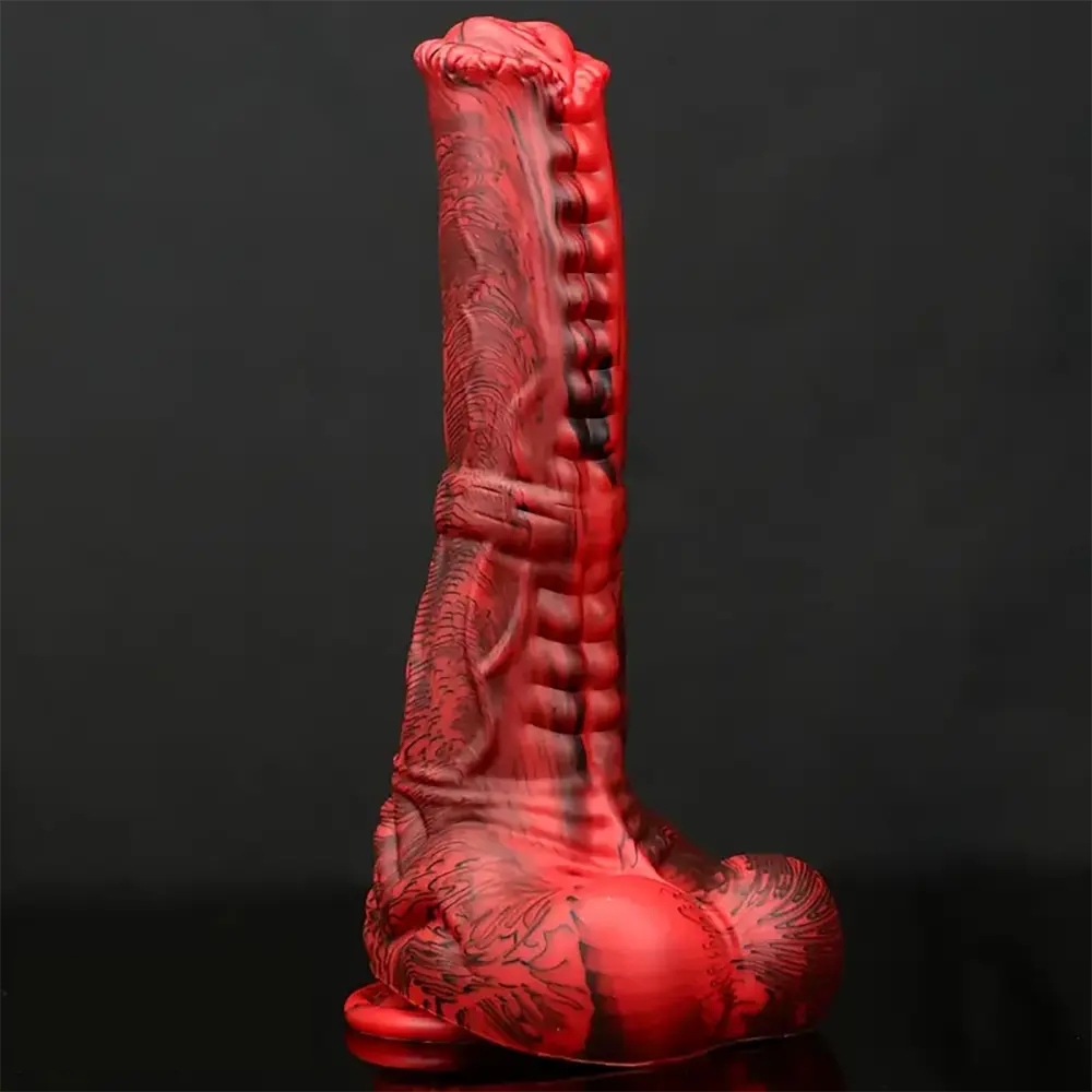 9.72in Realistic Horse Silicone Monster Cock Animal Big Penis Dildo