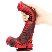 9.72in Realistic Horse Silicone Monster Cock Animal Big Penis Dildo
