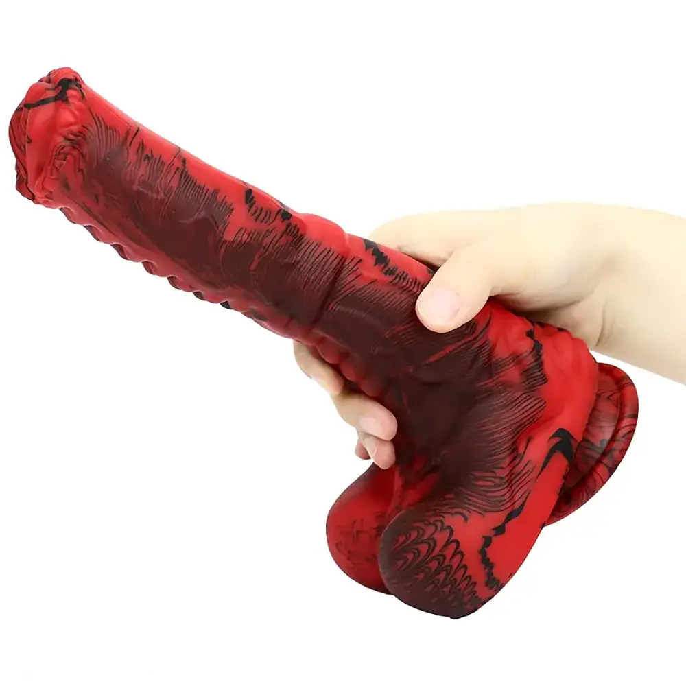 9.72in Realistic Horse Silicone Monster Cock Animal Big Penis Dildo