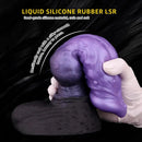 9.76in Monster Silicone Knot Ultra Soft Dildo For Men G Spot Stimulator