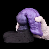 9.76in Monster Silicone Knot Ultra Soft Dildo For Men G Spot Stimulator