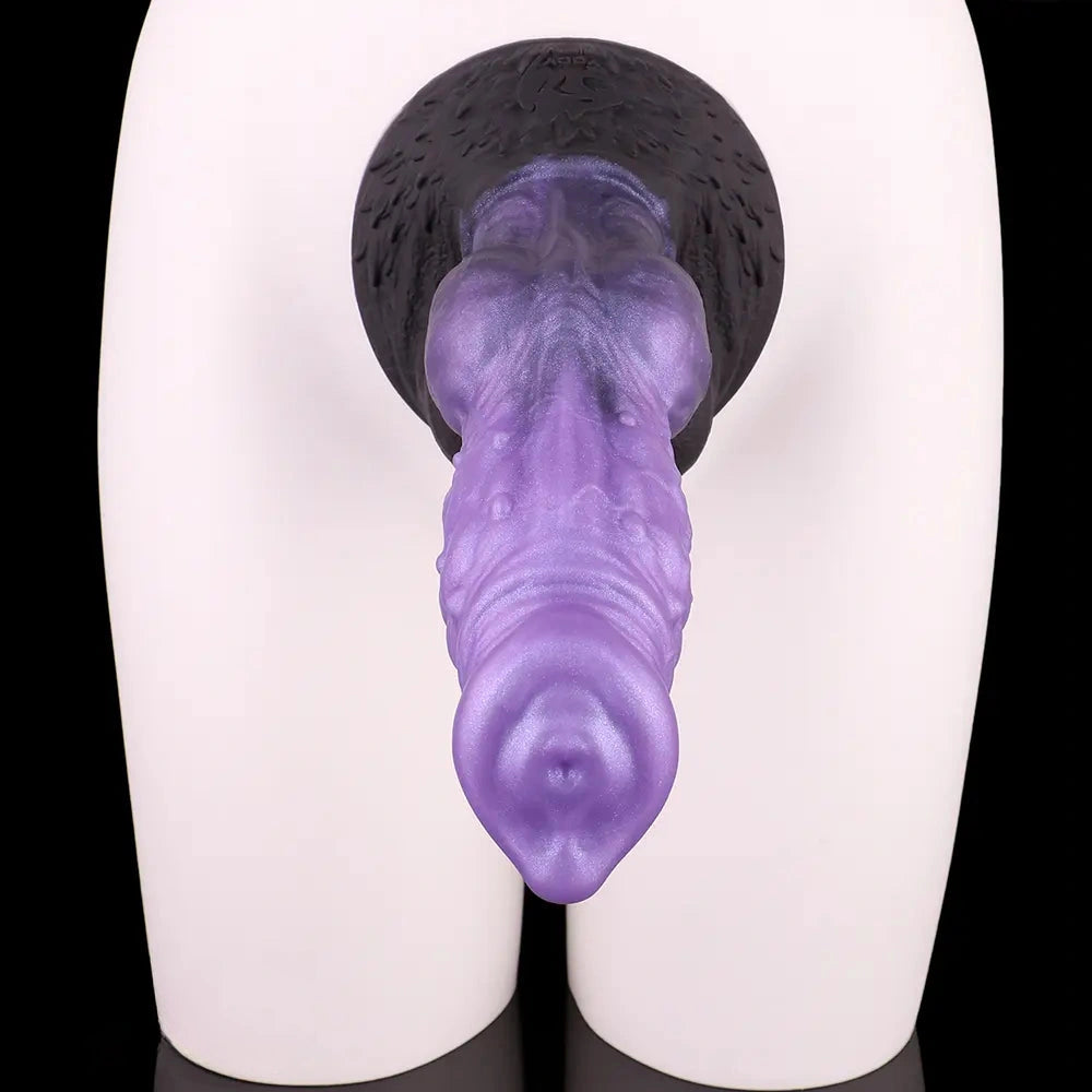 9.76in Monster Silicone Knot Ultra Soft Dildo For Men G Spot Stimulator