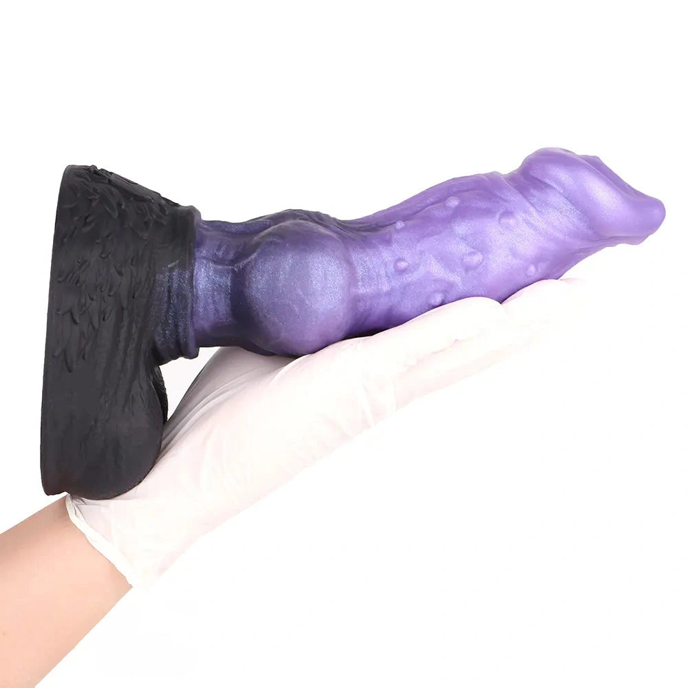 9.76in Monster Silicone Knot Ultra Soft Dildo For Men G Spot Stimulator
