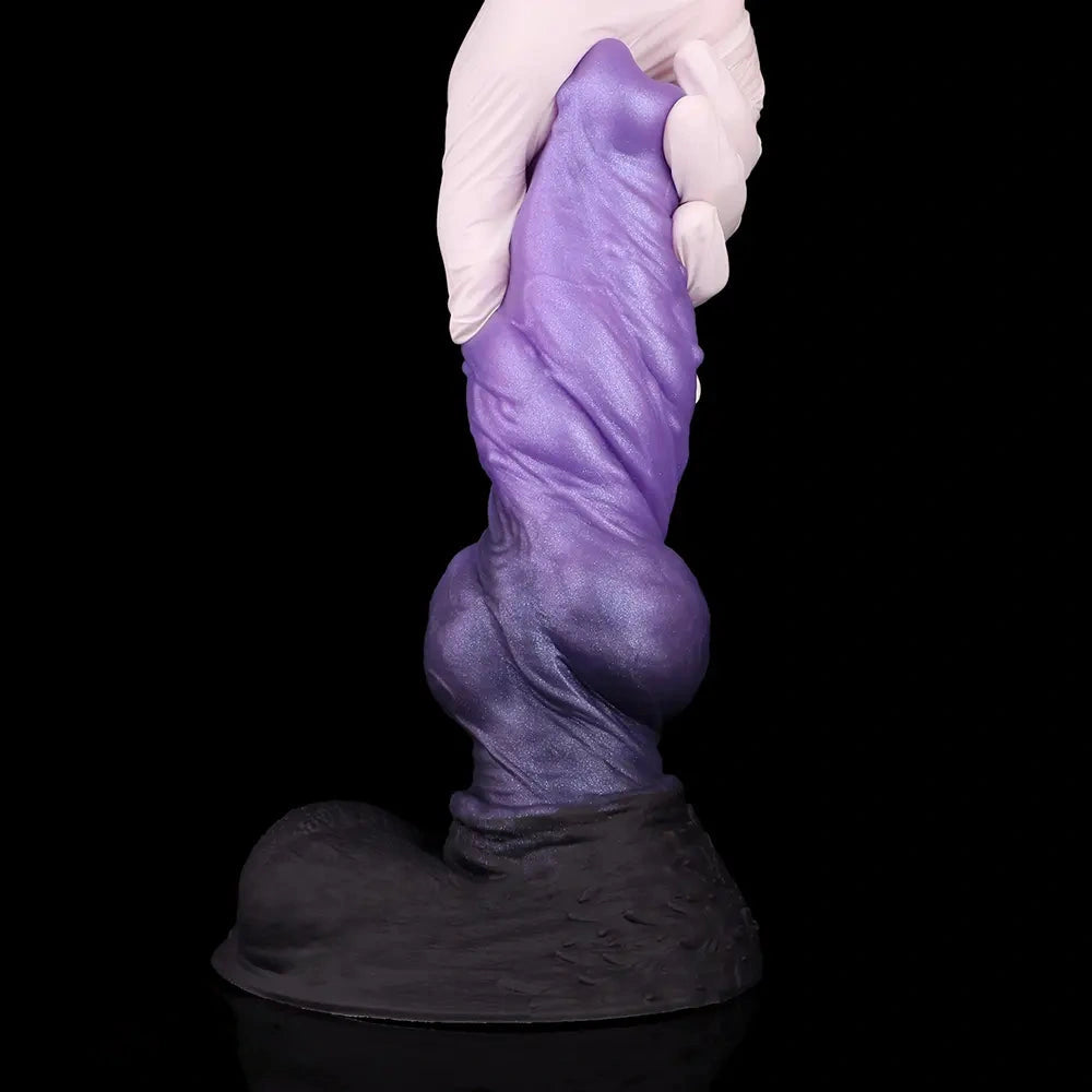 9.76in Monster Silicone Knot Ultra Soft Dildo For Men G Spot Stimulator