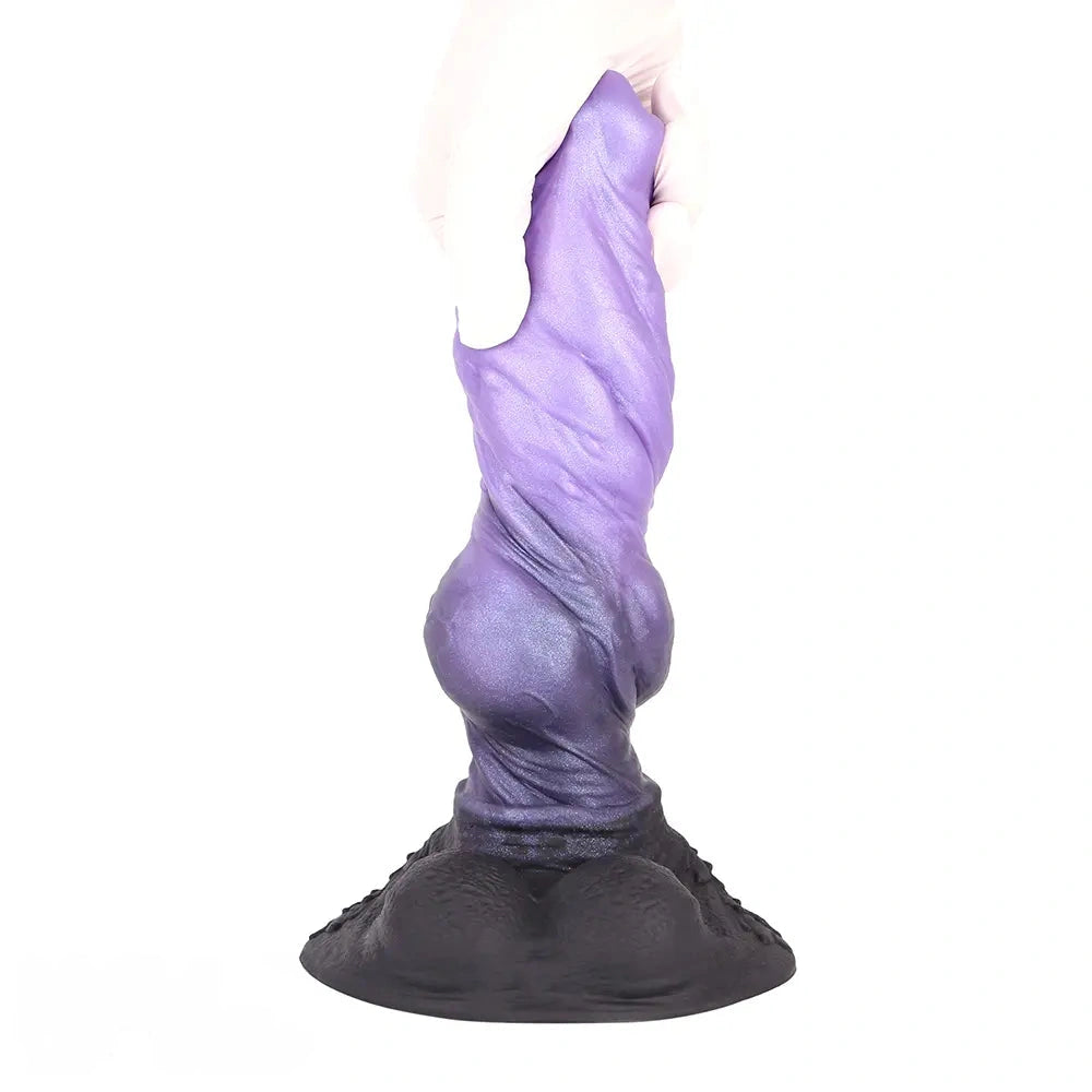 9.76in Monster Silicone Knot Ultra Soft Dildo For Men G Spot Stimulator