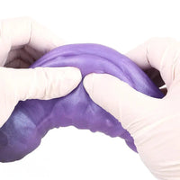 9.76in Monster Silicone Knot Ultra Soft Dildo For Men G Spot Stimulator