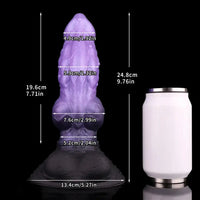9.76in Monster Silicone Knot Ultra Soft Dildo For Men G Spot Stimulator