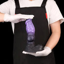 9.76in Monster Silicone Knot Ultra Soft Dildo For Men G Spot Stimulator