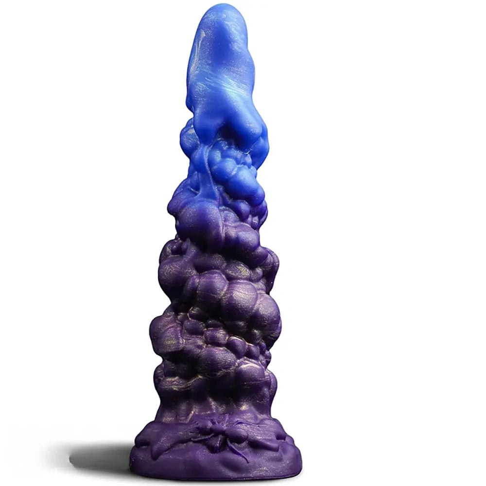 9.7in Monster Fantasy Silicone Big Dildo With Powerful Suction Cup