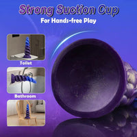9.7in Monster Fantasy Silicone Big Dildo With Powerful Suction Cup