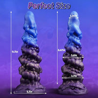 9.7in Monster Fantasy Silicone Big Dildo With Powerful Suction Cup