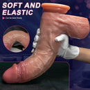 9.84in 11.02in 11.81in Strap on Soft Realistic Big Cock Dildo Easy to Clean