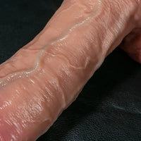 9.84in 11.02in 11.81in Strap on Soft Realistic Big Cock Dildo Easy to Clean