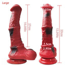 9.84in 11.22in 12.99in Silicone Horse Dildo Large Anal Dildo For Sex