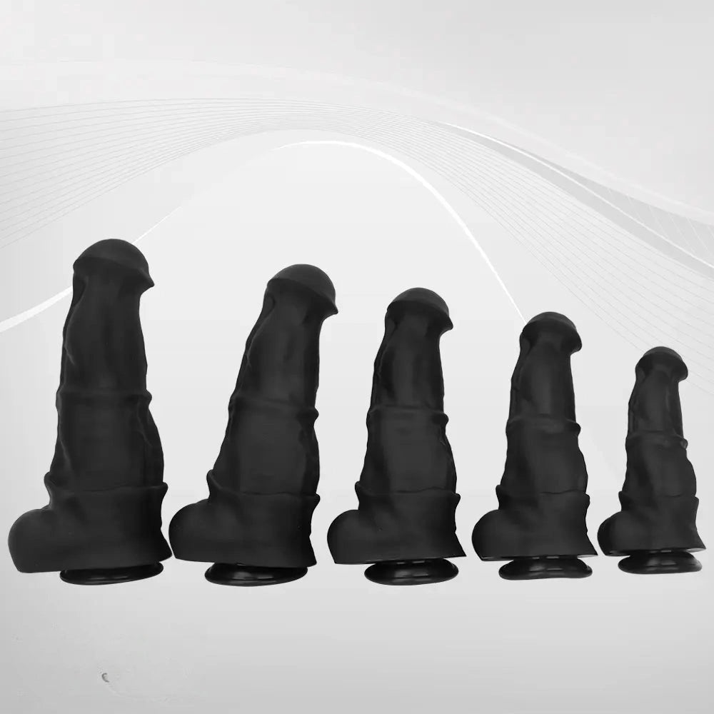 9.84in 11.22in 12in 13.38in 14.17in Extra Large Thick Penis Horse Dildo