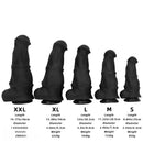 9.84in 11.22in 12in 13.38in 14.17in Extra Large Thick Penis Horse Dildo