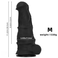 9.84in 11.22in 12in 13.38in 14.17in Extra Large Thick Penis Horse Dildo