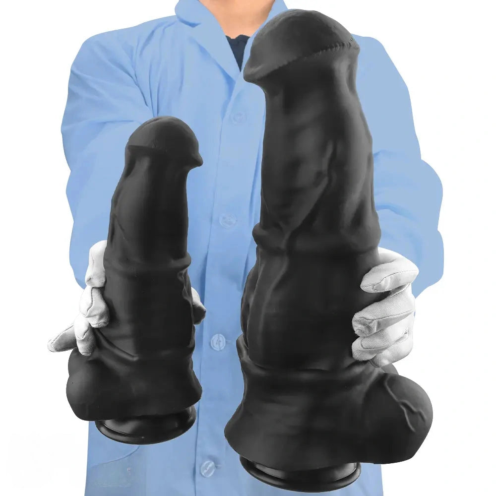 9.84in 11.22in 12in 13.38in 14.17in Extra Large Thick Penis Horse Dildo