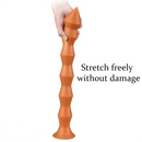 9.84in 11.81in 13.78in Thread Spire Large Soft Anal Butt Plug Dildo