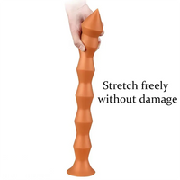 9.84in 11.81in 13.78in Thread Spire Large Soft Anal Butt Plug Dildo