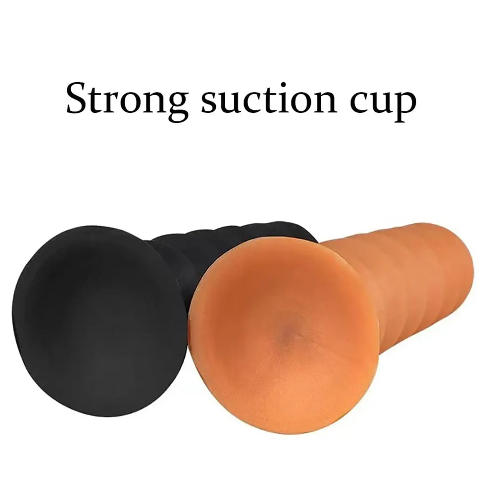 9.84in 11.81in 13.78in Thread Spire Large Soft Anal Butt Plug Dildo