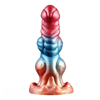 9.84in Automatic Vibrating Telescopic Heating Shock Monster Remote Dildo