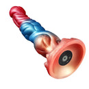 9.84in Automatic Vibrating Telescopic Heating Shock Monster Remote Dildo