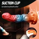 9.84in Automatic Vibrating Telescopic Heating Shock Monster Remote Dildo