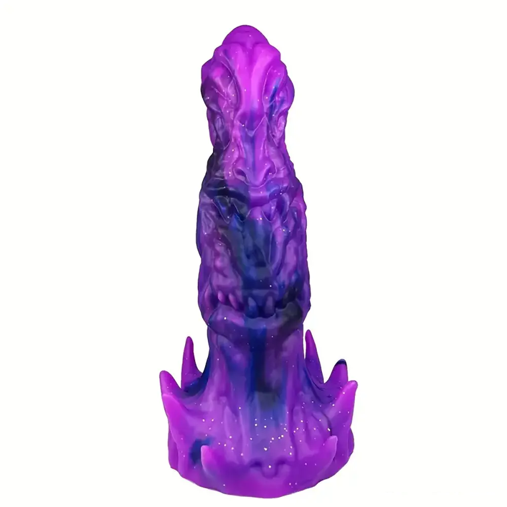 9.84in Big Fantasy Monster Silicone Soft Dildo For Prostate Vaginal Massage