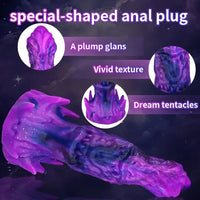 9.84in Big Fantasy Monster Silicone Soft Dildo For Prostate Vaginal Massage