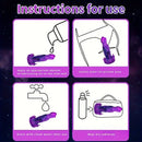 9.84in Big Fantasy Monster Silicone Soft Dildo For Prostate Vaginal Massage