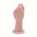 9.84in Big Fist Anal Plug Skin Color Dildo For Women with Strong Suction Cup