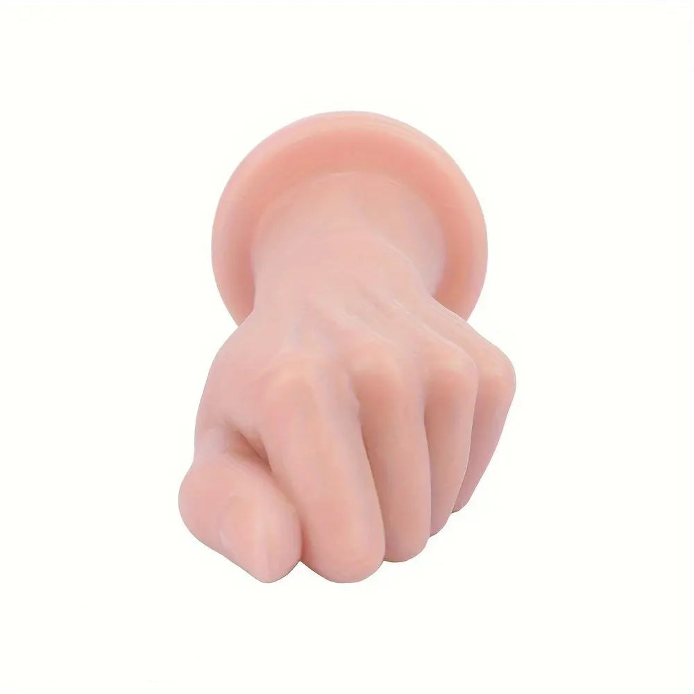 9.84in Big Fist Anal Plug Skin Color Dildo For Women with Strong Suction Cup