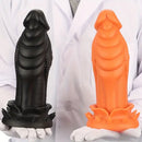 9.84in Big Monster Silicone Flexible Dragon Dildo For Women Men Lesbian