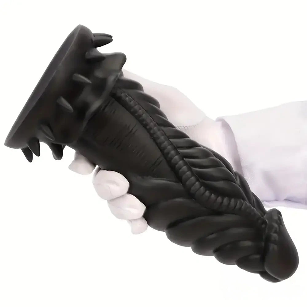 9.84in Big Monster Silicone Flexible Dragon Dildo For Women Men Lesbian