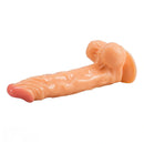 9.84in Big Real PVC Skin Dildo For Female Sex Toy With Suction Cup