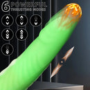 9.84in Big Smart Heating Thrusting Vibrating Remote Automatic Dildo