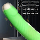 9.84in Big Smart Heating Thrusting Vibrating Remote Automatic Dildo