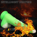 9.84in Big Smart Heating Thrusting Vibrating Remote Automatic Dildo