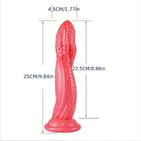 9.84in Big Snake Big Animal Dildo For Clitoral Stimulation Sex Orgasm