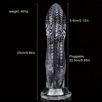 9.84in Big Snake Big Animal Dildo For Clitoral Stimulation Sex Orgasm
