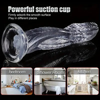 9.84in Big Snake Big Animal Dildo For Clitoral Stimulation Sex Orgasm