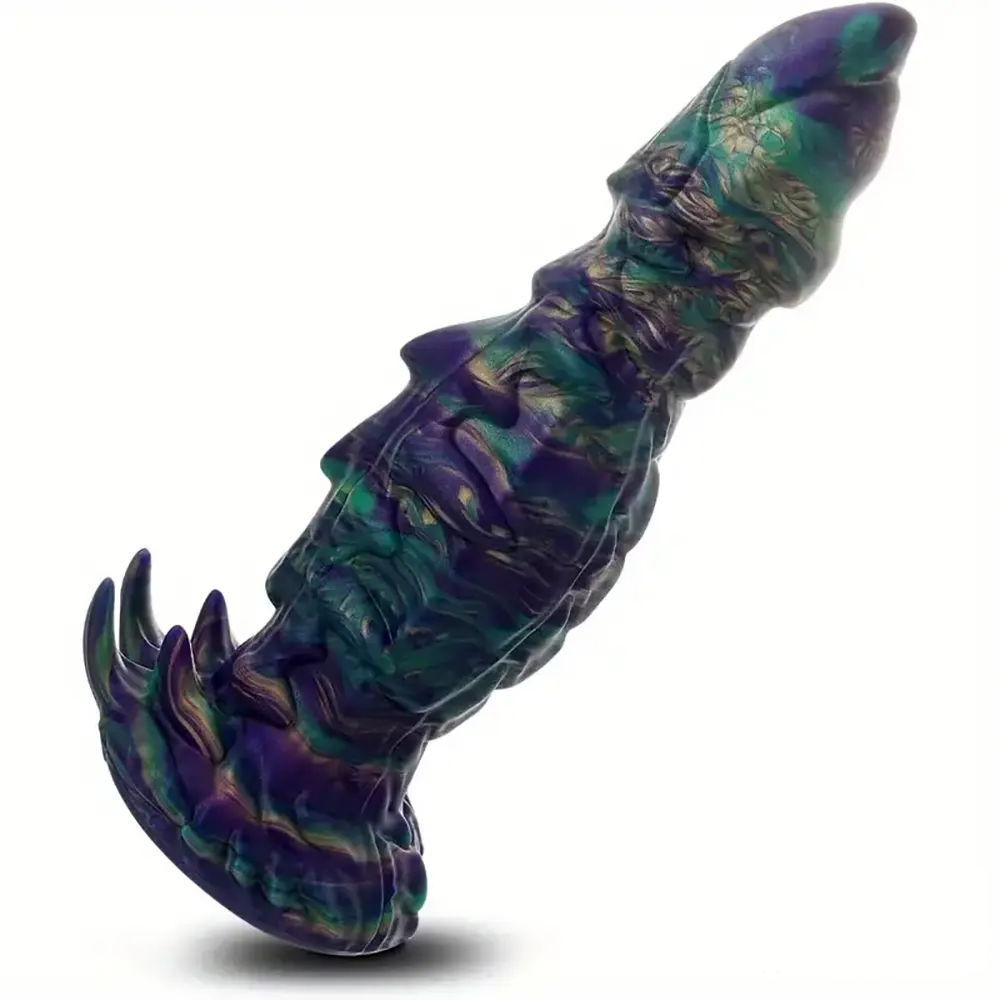 9.84in Body Safe Silicone Big Soft Monster Dildo For Women Suction Cup