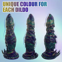 9.84in Body Safe Silicone Big Soft Monster Dildo For Women Suction Cup