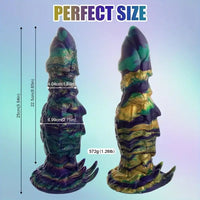 9.84in Body Safe Silicone Big Soft Monster Dildo For Women Suction Cup