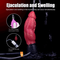 9.84in Cumming Knot Silicone Big Soft Dildo Penis Anal Dildo Sex Cock Toy