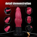 9.84in Cumming Knot Silicone Big Soft Dildo Penis Anal Dildo Sex Cock Toy